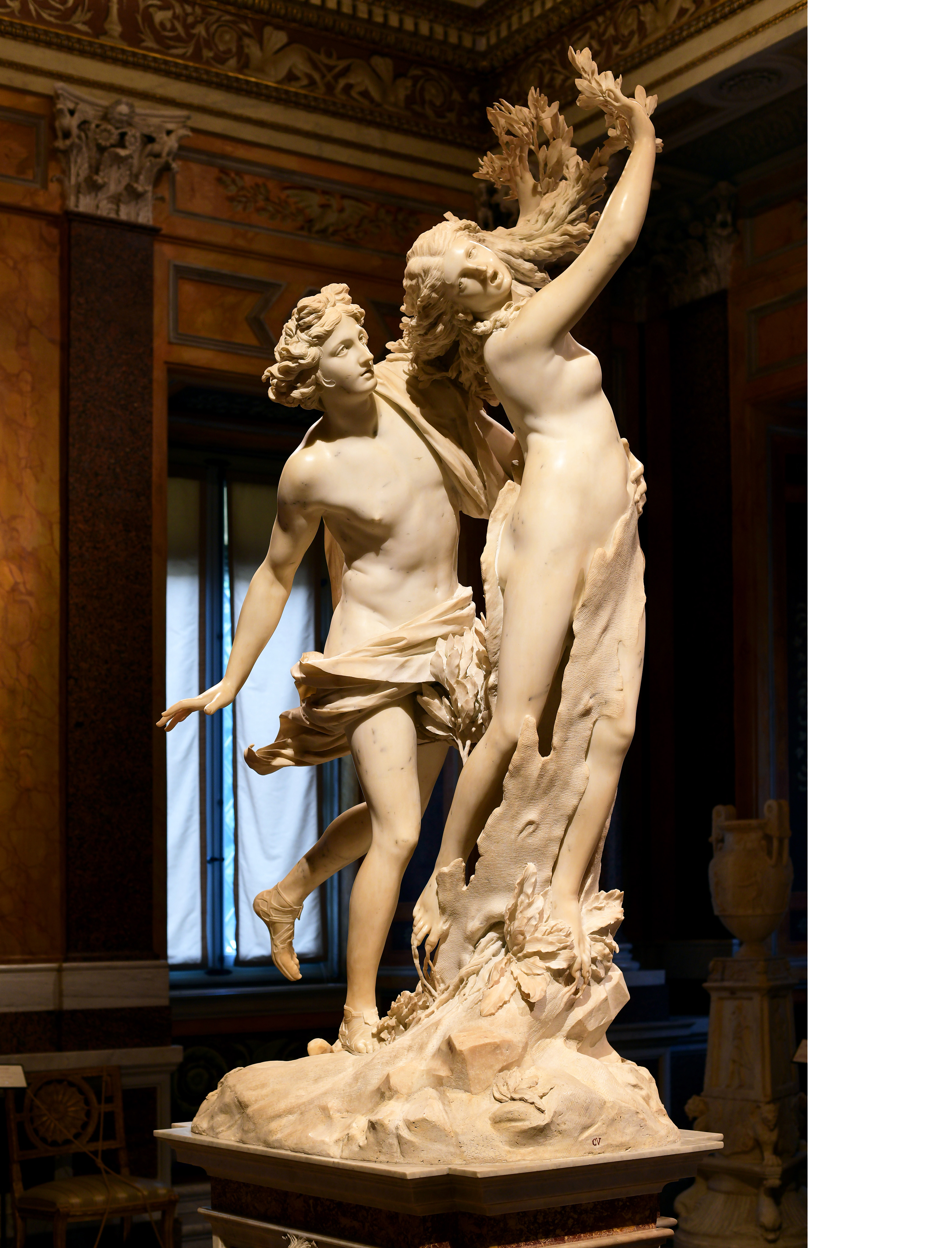 Gian Lorenzo Bernini, Apollo en Daphne, 1622-1625.
Galleria Borghese, Rome